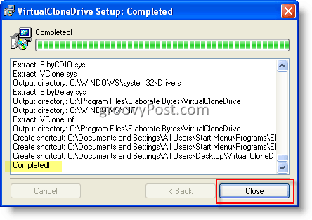 Zamontuj obraz ISO za pomocą VirtualClone Drive