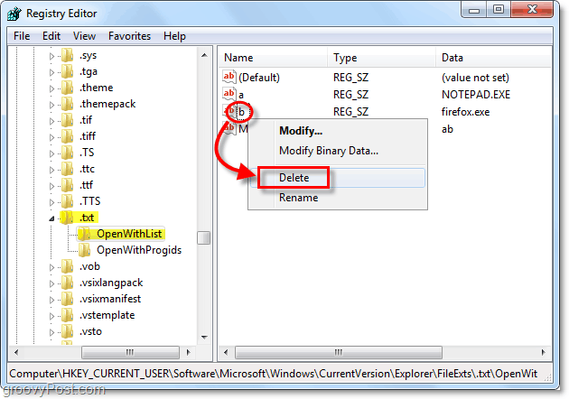 Instrukcje usuwania programów z menu „Otwórz za pomocą” w systemie Windows 7