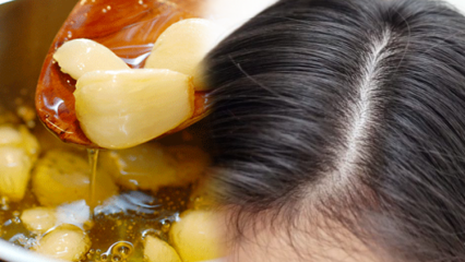 Odpowiedź na pytanie, czy czosnek rośnie na włosach! Jakie są zalety czosnku na włosy?