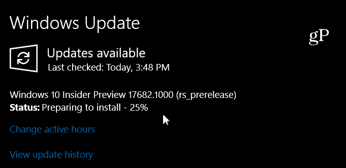 Windows 10 Insider Preview 17682