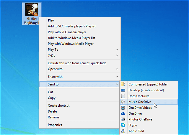 Jak dodać OneDrive do menu wysyłania do systemu Windows