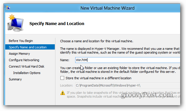 Nazwa VM Win7