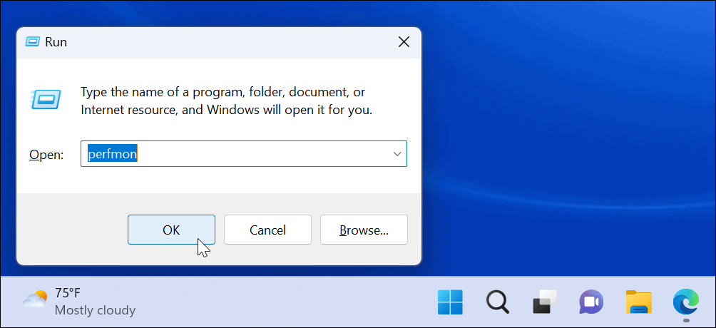 Monitor wydajności w systemie Windows 11