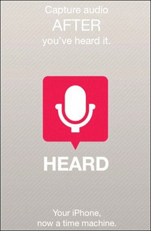 Słyszałem: nowa aplikacja na iPhone'a nagrywa dźwięk do odtwarzania w ciągu ostatnich pięciu minut