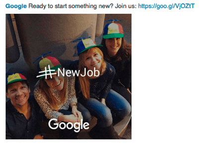 Google linkedin, aby znaleźć talent