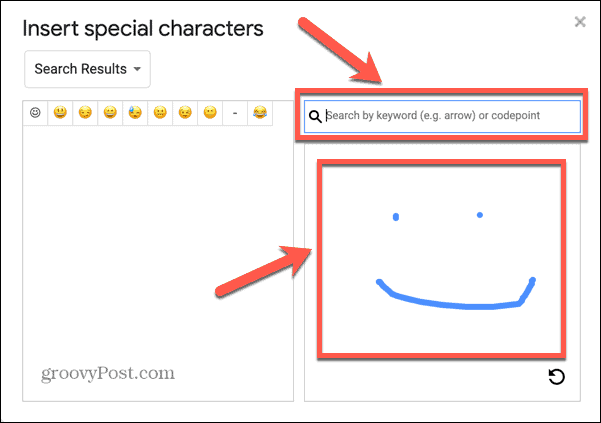 Dokumenty Google rysują emotikony