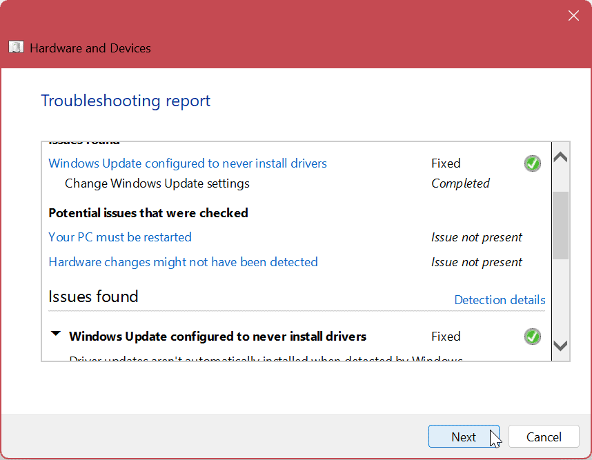 Napraw błąd 0x8007045d w systemie Windows