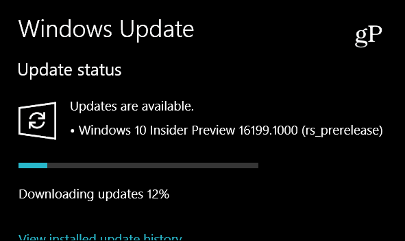 Microsoft przedstawia Windows 10 Insider Preview kompilacja 16199, zawiera nowe funkcje