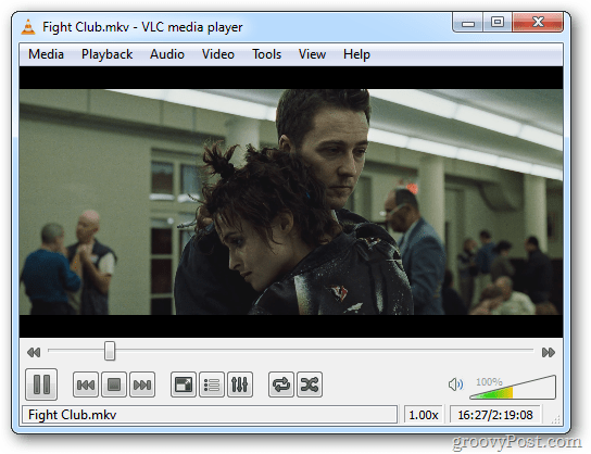 Blu-ray Converted Movie in VLC