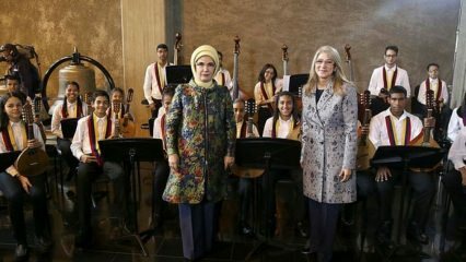 Specjalny występ muzyczny dla Pierwszej Damy Erdoğan w Wenezueli