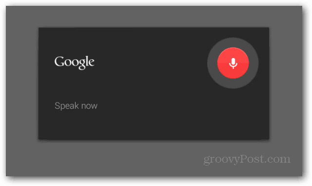 Notatki głosowe Google Keep