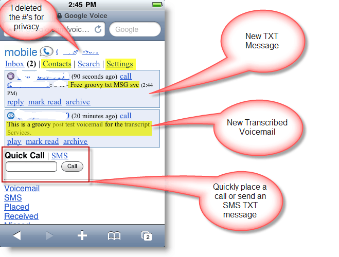 Korzystanie z Google Voice z iPhone'a [instrukcje]