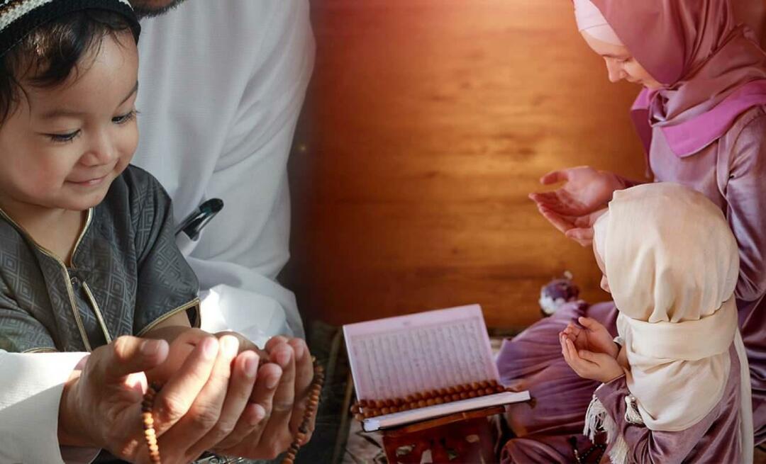 Jak spędzić Ramadan z dziećmi? Porady dotyczące realizacji celów Ramadanu z dziećmi...