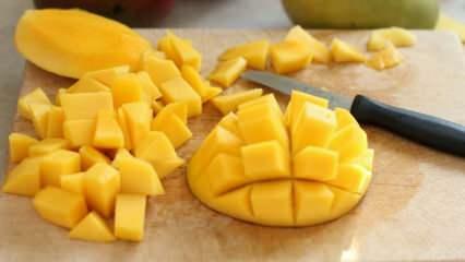 Jak siekać mango? Jak najłatwiej pokroić mango? Najprostsza technika siekania mango w domu