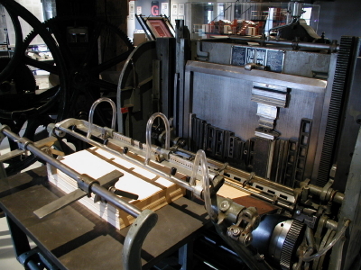 prasa drukarska Gutenberga