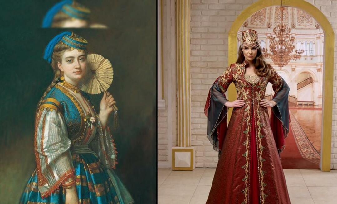 Jak wyglądały stroje kobiet w Pałacu Osmańskim w XVIII i XIX wieku? 