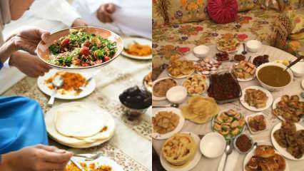 Wskazówki dotyczące przygotowania tabeli iftar i sahur
