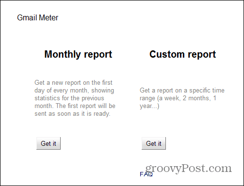 Raport licznika Gmaila