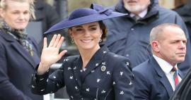 Pokazy przemywania oczu przez rodzinę królewską! Kate Middleton nosiła swoje osmańskie dziedzictwo