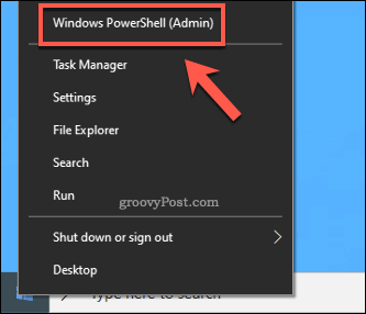 Windows Start Uruchom PowerShell