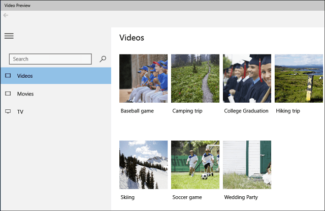 Aplikacja Microsoft Video Preview