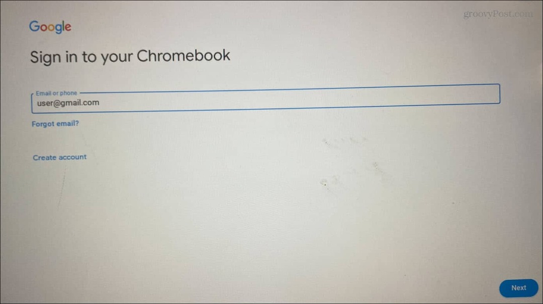 Dodaj użytkownika na Chromebooku
