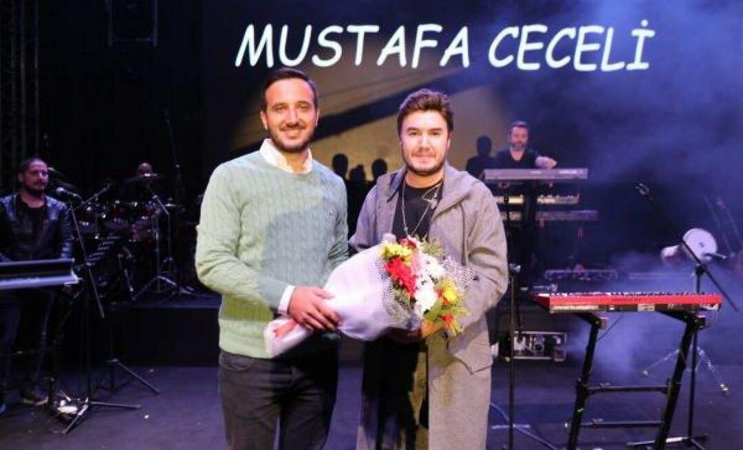 Mustafa Ceceli wiał jak wiatr na Koncercie Młodych w Bağcılar!