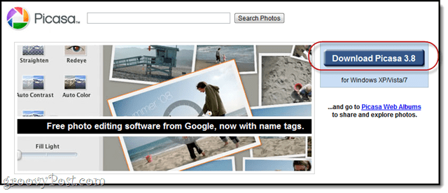 Jak grupować zmiany rozmiaru zdjęć za pomocą Google Picasa