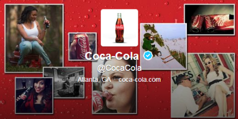 nagłówek twittera coca cola