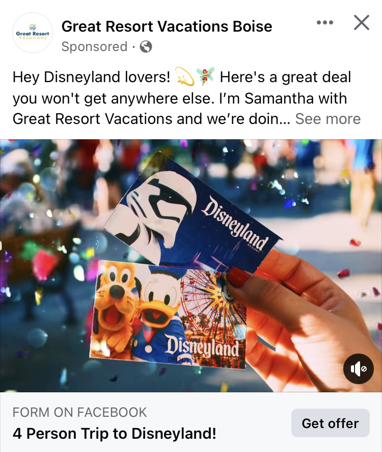 facebook-przykład reklamy