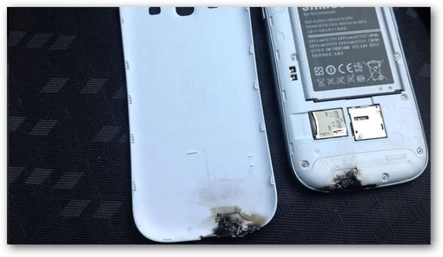 Samsung nie ponosi winy za Burnt Galaxy SIII