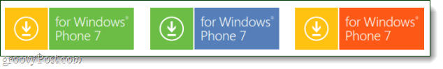 Logo nowego przycisku Windows Phone 7