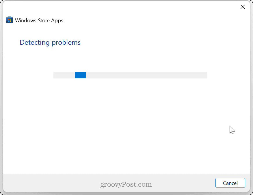 aplikacje sklepu Windows 11 - wykrywanie problemów