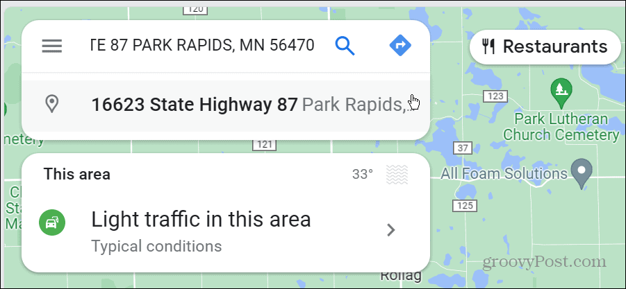 przeszukaj mapy google