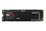 SAMSUNG 980 PRO SSD 2 TB PCIe NVMe Gen 4 Gaming M.2 Wewnętrzny dysk SSD Karta pamięci, maksymalna prędkość, kontrola termiczna, MZ-V8P2T0B