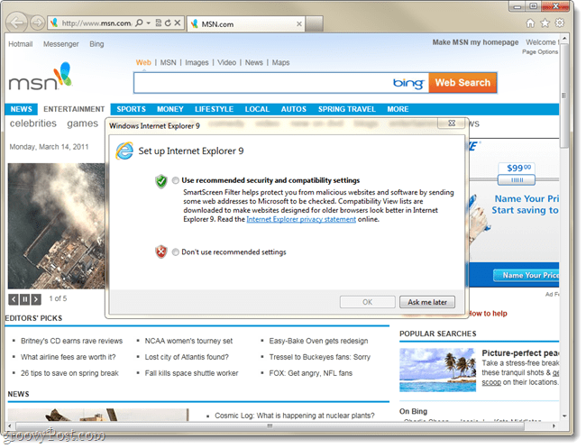 Internet Explorer 9 wersja ostateczna, teraz dostępny