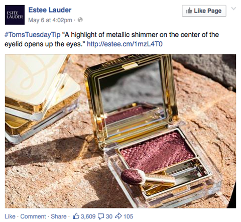 estée lauder #tomstuesdaytip post