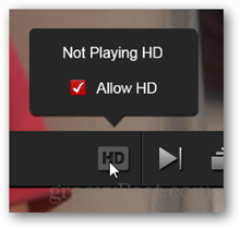 przycisk Netflix HD