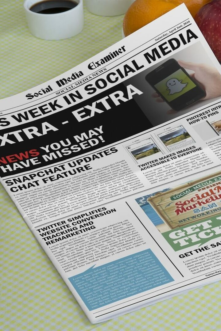Snapchat wprowadza nowe funkcje: W tym tygodniu w mediach społecznościowych: Social Media Examiner