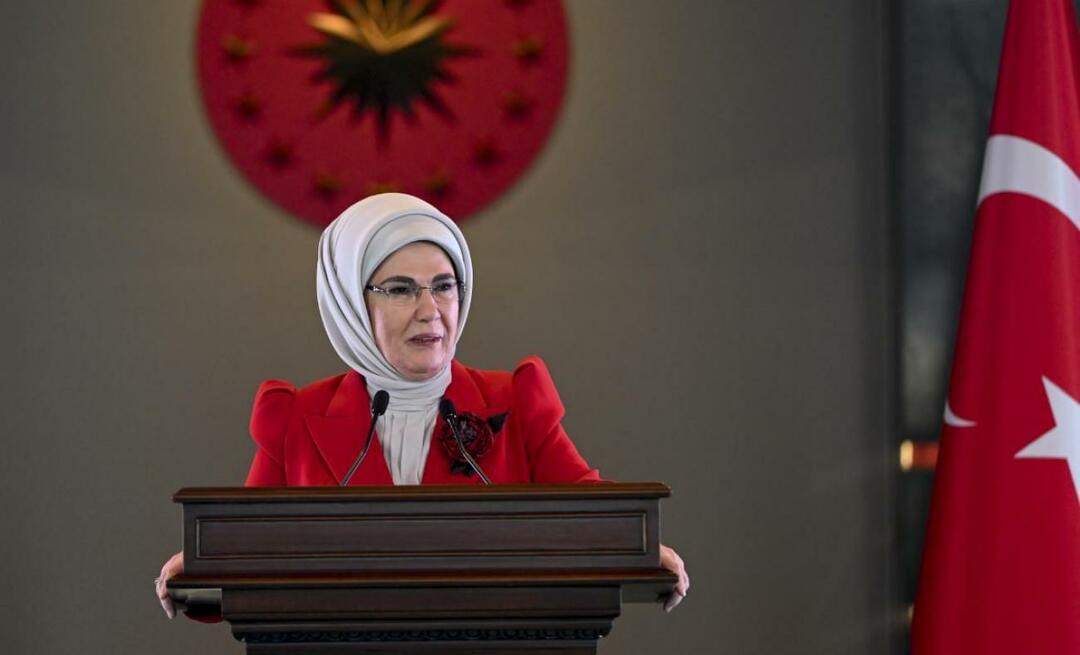 Emine Erdogan; „Żadna ideologia nie jest cenniejsza niż życie niewinnej osoby”