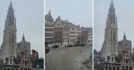 Po trzęsieniu ziemi z belgijskiej katedry odegrano hymn narodowy! Wsparcie z całego świata...