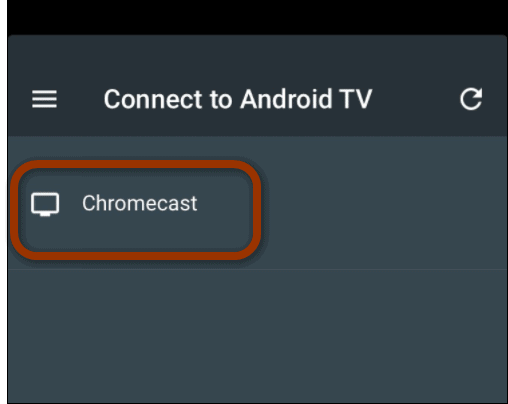 połącz się z Chromecastem
