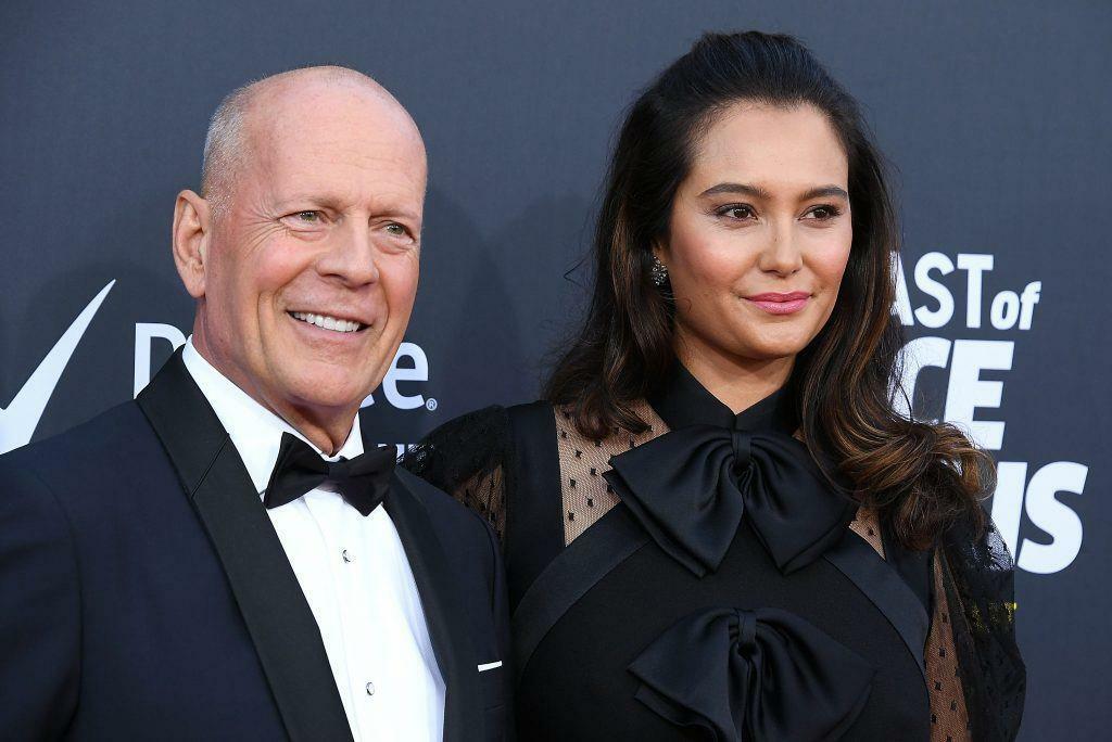 Bruce Willis i jego żona Emma Heming
