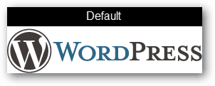 domyślne logo wordpress