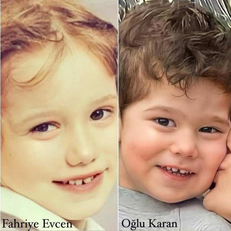 dzieciństwo Fahriye Evce i Karan