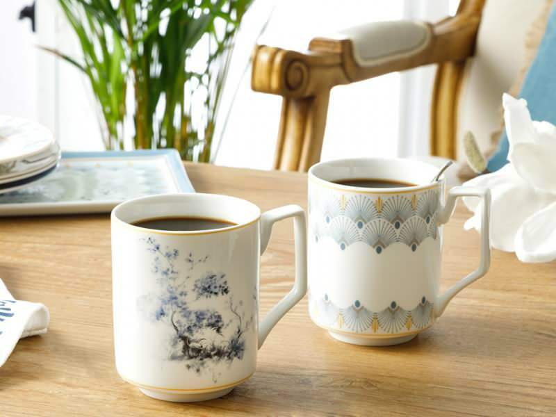 Możliwość podwójnego kubka do kawy z English Home! Angielskie domowe kubki do kawy 2020