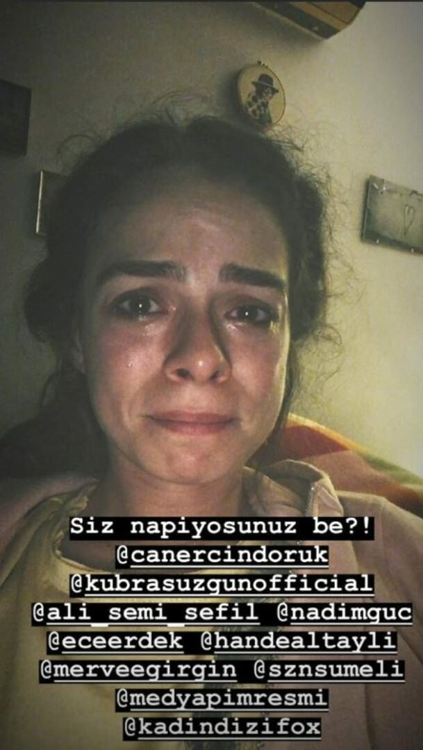Özge Özpirinçci wybuchł płaczem: wyjęłeś nasze płuca