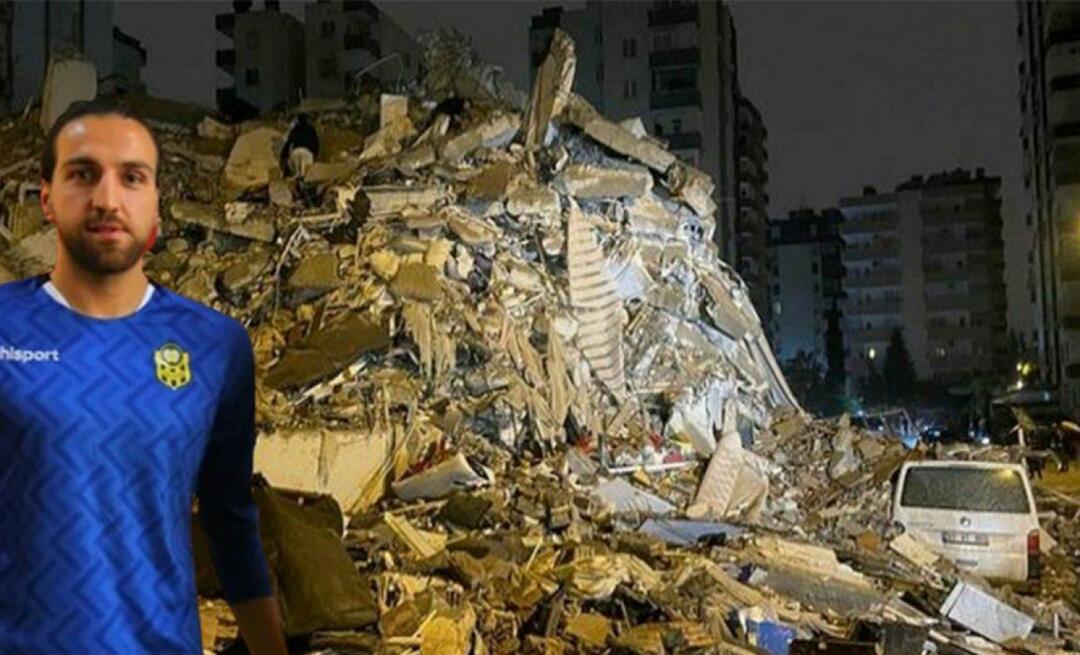 Gorzkie wieści z obszaru trzęsienia ziemi: słynny piłkarz Ahmet Eyüp Türkaslan stracił życie!