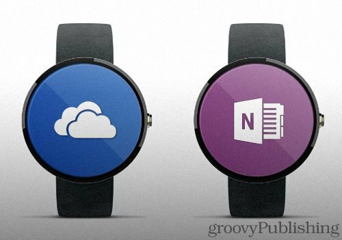 Aplikacje produktywności Microsoft na Apple Watch i Android Wear