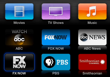 FX Teraz Apple TV